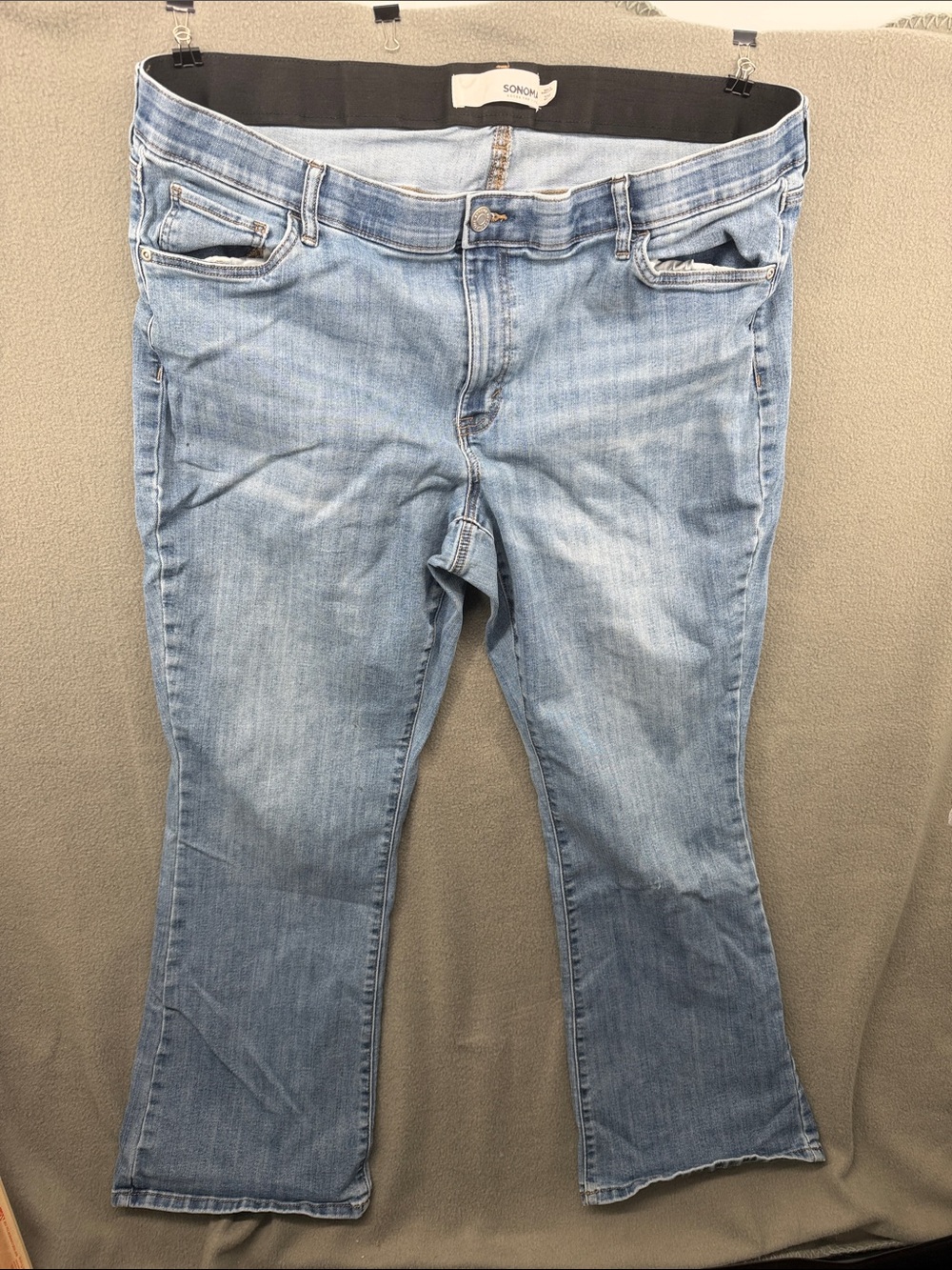 Sonoma Light Blue Flare Jeans A38